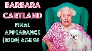 Barbara Cartland  Final Appearance 2000 Age 98 [upl. by Gustave]