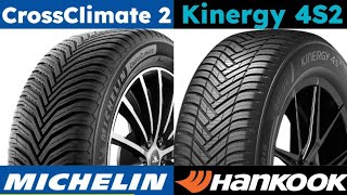 Michelin CrossClimate 2 vs Hankook Kinergy 4S2 [upl. by Niliak]