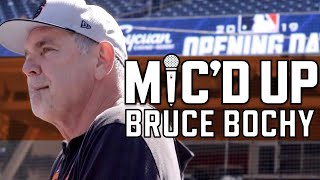 Bruce Bochy Micd Up on Opening Day [upl. by Higgs]