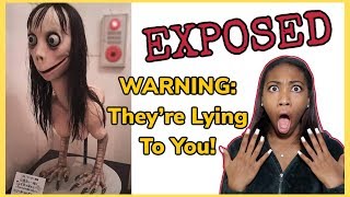 MOMO CHALLENGE REACTION  EXPOSING THE TRUTH momochallenge [upl. by Yrohcaz]