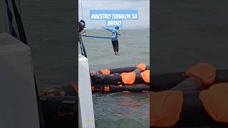 MAESTRO SA BARKO TUMALON SA LIFERAFT  MELJERSTV [upl. by Anniken]