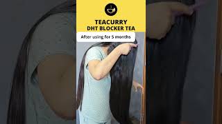 Teacurry DHT Blocker Tea  Helps with Hair Growth Shine Repair amp Strength hair dht shorts [upl. by Eidassac21]