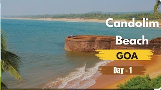 GOA  Candolim Beach  March  2024 [upl. by Alol614]