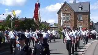 150 Jahre Freiwillige Feuerwehr Schwürbitz Festumzug [upl. by Revert993]