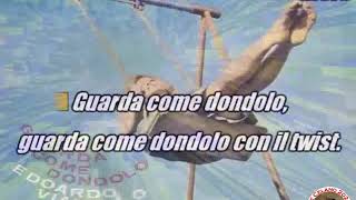 Edoardo Vianello Guarda come dondolo KARAOKE FAIR USE [upl. by Marte]