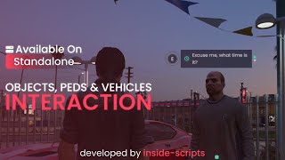 Interactions  FiveM Script STANDALONE [upl. by Aivata]