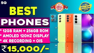 Top 5 Best 5G Smartphones Under 15000 in Flipkart BBD Sale 2023  Best 5g phone under 15000 [upl. by Finer]