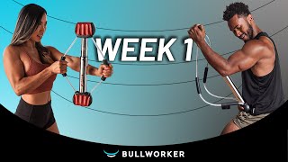 WEEK 1  2023 Bullworker Fit Challenge [upl. by Elleinnad175]