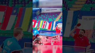 Para Table Tennis 🏓  CAN VS USA  tabletennisplayer foryou pingpong sports viral shorts [upl. by Gwenora169]