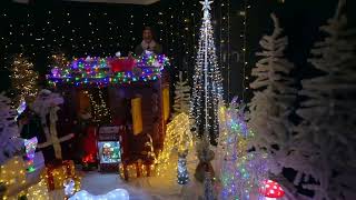 Moulton Village Autos Christmas Display 2023 [upl. by Adlin]