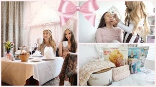 VLOG im vegan again vintage shopping girly SLEEPOVER amp more  fancy vlogs [upl. by Htidirrem]