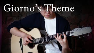 Giornos Theme quotil vento doroquot  Jojos Bizarre Adventure Fingerstyle Guitar [upl. by Caia]