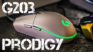 LOGITECH G203 PRODIGY  GAMING MOUSE REVIEW [upl. by Burkle]