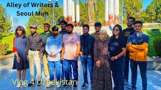 Uzbekistan vlog 4 Alley of Writers Seoul Mun [upl. by Otero388]