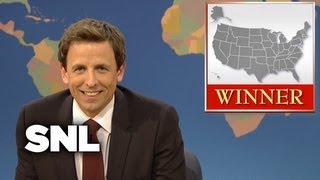 Weekend Update WinnersLosers of the 2012 Presidential Debate  SNL [upl. by Notpmah965]