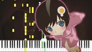 Platinum Disco  白金ディスコ Piano Tutorial amp Sheets  Nisemonogatari Tsukihi Phoenix OP [upl. by Naasah]