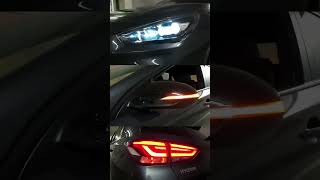 VW Golf GTI vs Hyundai i30N LEDs [upl. by Normand267]