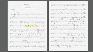 Let It Go Frozen  Sheet music  Partition [upl. by Orodisi]