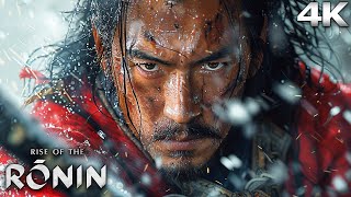 RISE OF THE RONIN All Cutscenes Full Game Movie 4K Ultra HD [upl. by Pufahl206]