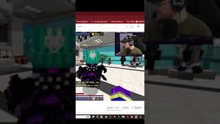 Im in Knarfy s latest live stream shorts mcc bedrockedition minecraft [upl. by Alwitt]