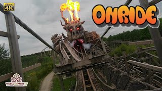 Colossos  Heide Park 2024 ONRIDE POV Erste Reihe1st row Onride Heidepark 2024 Colossos Coaster [upl. by Ybbob]