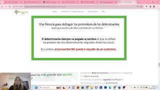 sa3 Resumen pronombres y determinantes 2n ESO avi [upl. by Penthea31]