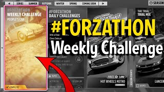 Forza Horizon 5 Weekly Challenge FORZATHON  Peoples car Autumn Season [upl. by Deyas957]