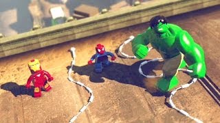 LEGO Marvel Super Heroes 01 O Início  Xbox 360  PlayStation 3  Wii U Gameplay HD [upl. by Aubarta]