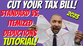 How does the standard deduction work 2023  TCC [upl. by Ilyah]