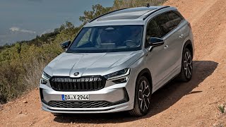 NEW Skoda Kodiaq SPORTLINE 2024  Driving Exterior amp Interior [upl. by Yelyac]