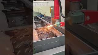 Laser profile cutter real working video [upl. by Meagan]