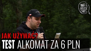 ALKOMAT ZA 6 PLN  JAK KORZYSTAĆ Z ALKOMATU   WAC [upl. by Gnuhp]