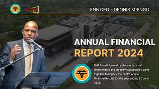 FNB Annual Financial Report Presentation  QampA Session [upl. by Gifferd]