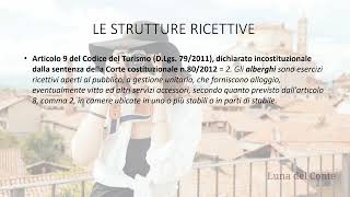 Corso Online Guida Turistica  Imprese turistiche e strutture ricettive alberghiere e paralberghiere [upl. by Sral]