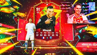 ME TOCA MBAPPE Y MUCHAS CARTAS DE GOLAZO  FC 24 [upl. by Neibaf786]