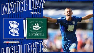 HIGHLIGHTS  Blues 21 Plymouth Argyle [upl. by Trautman]