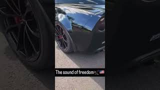 Merica 🇺🇸 c6 corvette cam fast burnout smoke chopin racing car fypシ゚viral merica [upl. by Ophelie862]