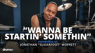 Michael Jacksons Drummer Jonathan Moffett Performs quotWanna Be Startin Somethinquot [upl. by Georgianne]