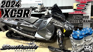 2024 POLARIS XCR 9R WITH AN INDY SPECIALTIES BILLET CRANK LONG ROD 9R ULTIMATE TRAIL DEMON [upl. by Harima]