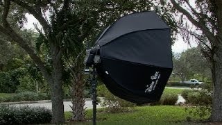 How To Use An OffCamera Flash With A Softbox [upl. by Areehs]