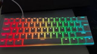 BLIC T60 MECHANICAL KEYBOARD GAMING PREWİEW mekanik klavye rgb inceleme [upl. by Ennaxor134]