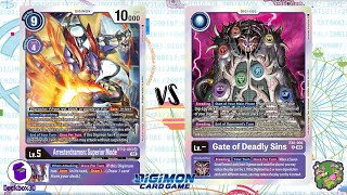 DIGIMON TCG Local match Hunter Purple vs Seven Great Demon Lords Purple  OOPS [upl. by Mumford]