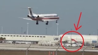 Fast TAILWIND Landing by American Eagle ERJ145 in Miami [upl. by Lamhaj]