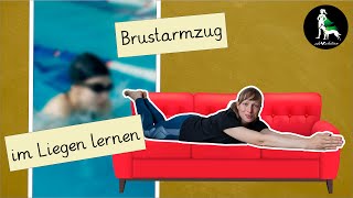 zu Hause Brustschwimmen lernen 48 Armzug Übung 2  VHBA02 [upl. by Nas]