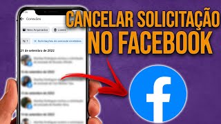 Como cancelar solicitações de amizade enviadas no Facebook [upl. by Alemrac]