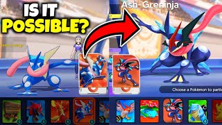 CHANGE GRENINJA TO ASH GRENINJA 🤣  Pokémon UNITE [upl. by Corenda]