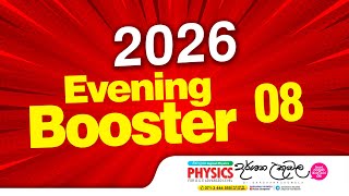 2026 Evening Booster 8  Dr Darshana Ukuwela  Physics [upl. by Barde]