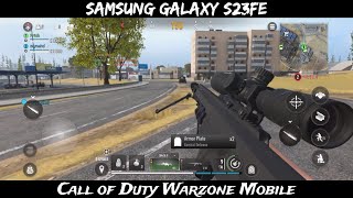 Call of Duty Warzone Mobile  Samsung Galaxy S23FE  Mid Settings [upl. by Stimson986]