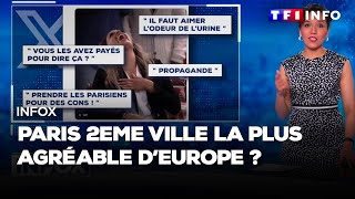 Paris élue deuxième ville la plus agréable dEurope choquant [upl. by Nirrek828]