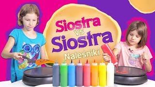 Malujemy Naleśniki  Pancake Art CHallenge SiostraKontraSiostra  12 [upl. by Neeloj]